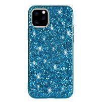 Защитен кейс с пайети за iPhone 11 - син