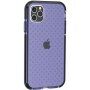 Защитен прозрачен кейс на кръстчета за iPhone 11 Pro Max - син
