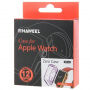 HAWEEL-тънак прозрачен калъф/гръб за Aplle Watch-38мм-лилав