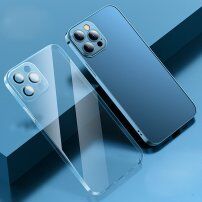 Прозрачен кейс против отпечатъци за iPhone 12 - прозрачен