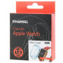 HAWEEL-тънак прозрачен калъф/гръб за Aplle Watch-38мм-син