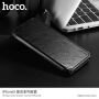 HOCO флип калъф за Apple iPhone XS / iPhone X - черно