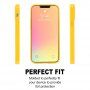 Goospery лъскав кейс от мека пластмаса за iPhone 13 mini - черен