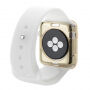 HAWEEL-тънак прозрачен калъф/гръб за Aplle Watch-38мм-златен