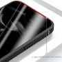 Удароустойчив прозрачен кейс с въглеродна текстура за iPhone 13 Pro - бял