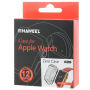 HAWEEL тънък прозрачен калъф / кейс за Apple Watch 38mm - сив