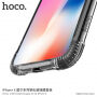 HOCO Armor кейс и закалено стъкло за iPhone XS / iPhone X - прозрачно