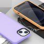 Защитен матиран кейс за iPhone 13 Pro - син