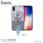 HOCO защитен кейс с мъниста за Apple iPhone XS / iPhone X - син