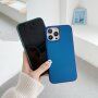 Защитен ледено блестящ кейс за iPhone 12 Pro Max - син