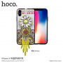 HOCO защитен кейс с мъниста за Apple iPhone XS / iPhone X - жълт