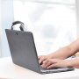 Кожен калъф с връзка за MacBook Air 13" (A1932 / A2179 / A2337) - тъмно зелен