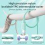 JOYROOM кабел с оплетка за зареждане и пренос на данни PD 20W USB-C / Lightning за iPhone / iPad / iPod / AirPods - 1 m - зелен