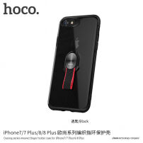 HOCO кейс с текстилна дръжка за Apple iPhone 7 / 8 - черен