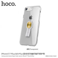 HOCO кейс с текстилна дръжка за Apple iPhone 7 / 8 - прозрачно