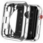 Dux Ducis Мек пластмасов защитен калъф за Apple Watch 38mm - cребрист