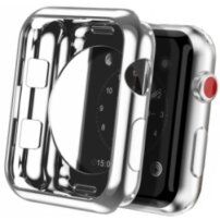 Dux Ducis Мек пластмасов защитен калъф за Apple Watch 42mm - cребрист
