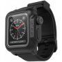 Водоустойчив калъф Catalyst с каишка за Apple Watch 42mm - Черен