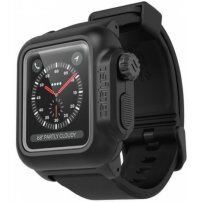 Водоустойчив калъф Catalyst с каишка за Apple Watch 42mm - Черен