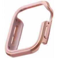 Uniq Valencia метален калъф за Apple Watch 40mm - светлорозово