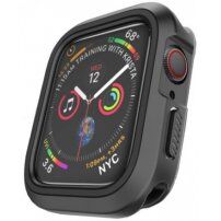 Силиконов калъф за Apple Watch 40mm - черна