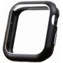 Метален защитен калъф с магнити за Apple Watch 44mm - черно
