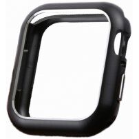 Метален защитен калъф с магнити за Apple Watch 44mm - черно