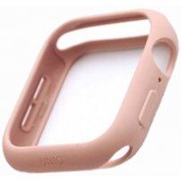 Uniq Lino silikonové калъф за Apple Watch 44mm - светлорозово