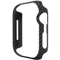 Pitaka Air калъф с шарка от въглеродни влакна за Apple Watch 44mm - черно-сив