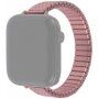 Тънка еластична каишка от неръждаема стомана за Apple Watch Ultra 49mm / 46mm / 45mm / 44mm / 42mm - розово златен