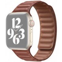 Каишка с милански дизайн за Apple Watch 42mm / 41mm / 40mm / 38mm - кафяв
