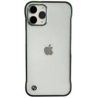 Защитен матов прозрачен кейс за iPhone 11 Pro - зелен