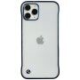 Защитен матов прозрачен кейс за iPhone 11 Pro Max - син