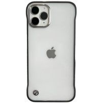 Защитен матов прозрачен кейс за iPhone 11 Pro Max - сребърен