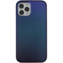 Защитен ледено блестящ кейс за iPhone 12 Pro Max - син