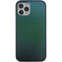 Защитен ледено блестящ кейс за iPhone 13 Pro Max - зелен