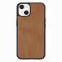 Защитен дървен кейс за iPhone 13 - череша