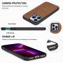Защитен дървен кейс за iPhone 13 Pro Max - череша