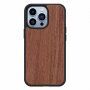 Защитен дървен кейс за iPhone 13 Pro Max - палисандрово дърво