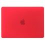 Матов прозрачен кейс за MacBook Pro 14" (A2442 / A2779 / A2918 / A2992 / A3112 / A3185 / A3401 / A3434) - червен