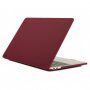 Матов кейс за MacBook Pro 14" (A2442 / A2779 / A2918 / A2992 / A3112 / A3185 / A3401 / A3434) - винено червен