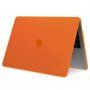 Матов прозрачен кейс за MacBook Pro 16" (A2485 / A2780 / A2991 / A3186 / A3403) - оранжев