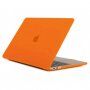 Матов прозрачен кейс за MacBook Pro 16" (A2485 / A2780 / A2991 / A3186 / A3403) - оранжев