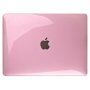 Лъскав прозрачен капак за MacBook Air 13" (A1932 / A2179 / A2337) - розова