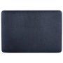 Кейс с кожена повърхност за MacBook Air 13" (A1237 / A1304 / A1369 / A1466) - черен