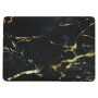 Матово покритие за MacBook Air 13" (A1932 / A2179 / A2337) - черно-златен мрамор
