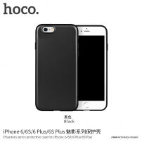 HOCO тънък защитен кейс за Apple iPhone 6 Plus / 6S Plus - черен