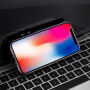 Стилен кейс с дизайн на ретро фотоапарат за Apple iPhone XS / iPhone X - черен