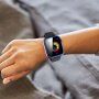 Прозрачен калъф със закалено стъкло за Apple Watch 44mm - синьо
