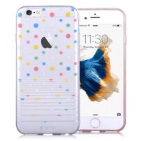 Защитен пластмасов кейс за Apple iPhone 6 / 6S - пъстри точки